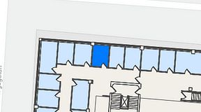 
							Planritning för Kungsholmens Kontorshotell Warfvinges väg, 1 privata rum, 10 m²