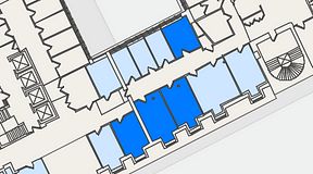 
							Planritning för 7A Posthuset, Vasagatan 28, 4 privata rum, 75 m²