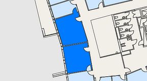 
							Planritning för Mindpark Mölndal, 2 privata rum, 52 m²
