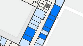 
							Planritning för Quick Office Älvsjö, 5 privata rum, 114 m²