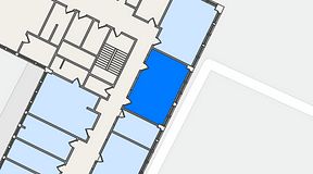 
							Planritning för Quick Office Älvsjö, 1 privata rum, 24 m²