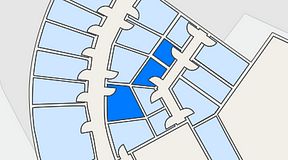 
							Planritning för Quick Office Bromma Blocks, 3 privata rum, 20 m²