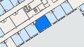 
							Planritning för Regus Kistagången 20b, 1 privata rum, 21 m²