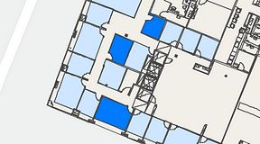 
							Planritning för Regus Östermalmstorg, 3 privata rum, 29 m²