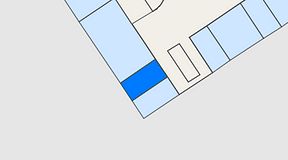 Planritning för City Office Klarabergsviadukten 70, 1 privata rum, 10 m²