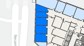 
							Planritning för A house Sickla, 5 privata rum, 98 m²