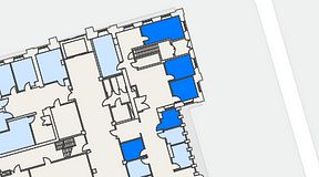 
							Planritning för High Court Börshuset, 5 privata rum, 56 m²