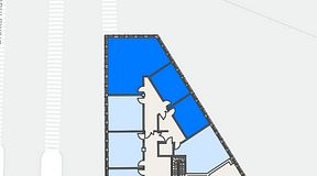 
							Planritning för A house Sickla, 3 privata rum, 104 m²