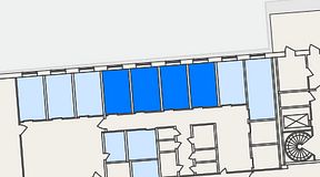 
							Planritning för Embassy House Lund, 4 privata rum, 52 m²