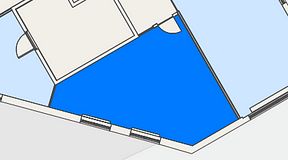 
							Planritning för Arena Triangeln, 1 privata rum, 32 m²