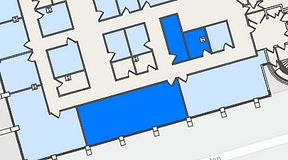 
							Planritning för United Spaces Östra Hamngatan, 3 privata rum, 80 m²