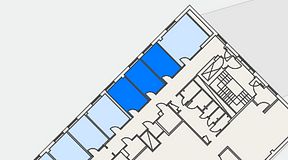 
							Planritning för Regus Nynäshamn, 3 privata rum, 31 m²