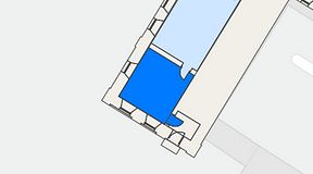 
							Planritning för iOffice Sjöbefälsskolan, 1 privata rum, 30 m²