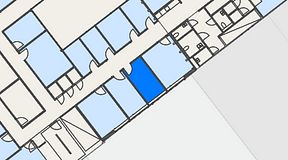 
							Planritning för Convendum Avenyn, 1 privata rum, 12 m²