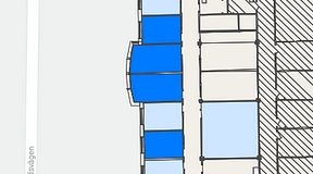 Planritning för FASTOFFICE Johanneslundsvägen 2, 4 privata rum, 64 m²