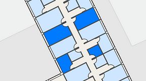 
							Planritning för Regus Rotsunda, 4 privata rum, 44 m²