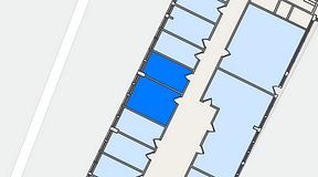 
							Planritning för Quick Office Älvsjö, 2 privata rum, 24 m²