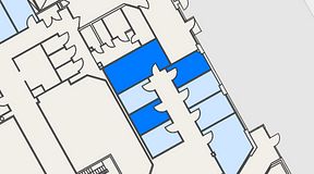 
							Planritning för Genetor Helsingborg C, 3 privata rum, 39 m²