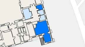 
							Planritning för High Court Börshuset, 2 privata rum, 47 m²
