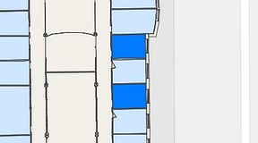 Planritning för FASTOFFICE Johanneslundsvägen 2, 2 privata rum, 24 m²