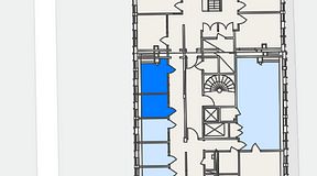 
							Planritning för Flexiwork Kollektivet, 2 privata rum, 16 m²