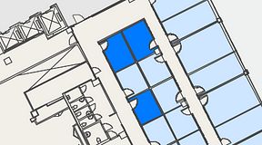 
							Planritning för Convendum Vasagatan 16, 3 privata rum, 31 m²