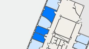 
							Planritning för Växthuset Jägershillgatan, 3 privata rum, 36 m²