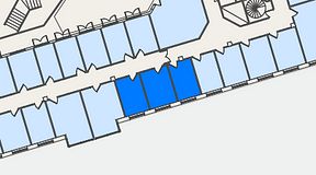 
							Planritning för Regus Odinsgatan 13, 3 privata rum, 29 m²