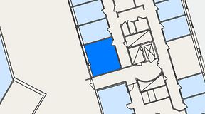 
							Planritning för Easy Office Spånga, 1 privata rum, 23 m²