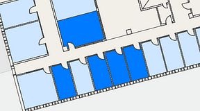 
							Planritning för Regus Lidingö, 5 privata rum, 60 m²