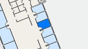 
							Planritning för Technopolis Kista, 1 privata rum, 10 m²