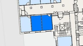 
							Planritning för Convendum Kungsgatan 9, 2 privata rum, 30 m²
