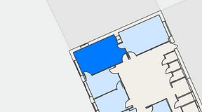 
							Planritning för Mindpark Helsingborg, 1 privata rum, 33 m²