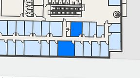 
							Planritning för Regus Mariestad, 2 privata rum, 43 m²