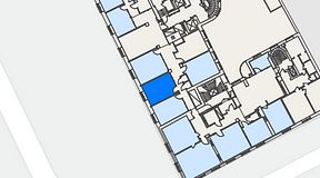 
							Planritning för iOffice Sveavägen, 1 privata rum, 22 m²