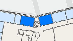 
							Planritning för THE WORKS Medborgarplatsen, 2 privata rum, 42 m²