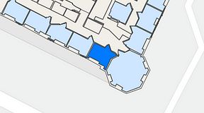 Planritning för 7A Strandvägen, Strandvägen 7A, 1 privata rum, 7 m²