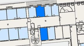 
							Planritning för Convendum Kungsgatan 9, 2 privata rum, 20 m²