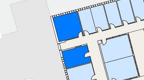 
							Planritning för Regus Lidingö, 2 privata rum, 35 m²