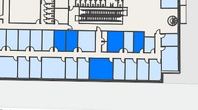 
							Planritning för Regus Mariestad, 5 privata rum, 80 m²