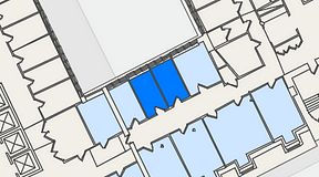 
							Planritning för 7A Posthuset, Vasagatan 28, 2 privata rum, 20 m²