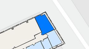 
							Planritning för United Spaces Waterfront Klarabergsviadukten, 1 privata rum, 27 m²