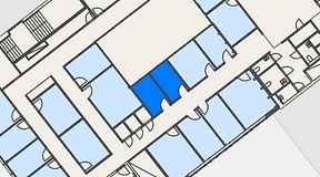 
							Planritning för Convendum Avenyn, 2 privata rum, 17 m²