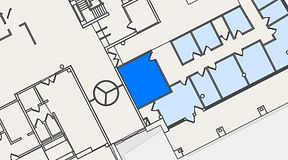 
							Planritning för Mindpark Hyllie Skrivaregatan, 1 privata rum, 24 m²
