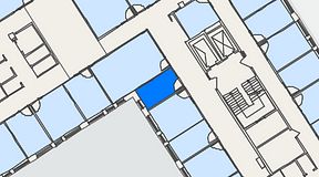 
							Planritning för Regus Kistagången 20b, 1 privata rum, 9 m²