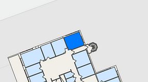 Planritning för FASTOFFICE Fyrisborgsgatan, 1 privata rum, 16 m²