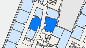 
							Planritning för Regus Östermalmstorg, 2 privata rum, 31 m²