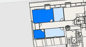 
							Planritning för Convendum Kungsgatan 9, 2 privata rum, 39 m²