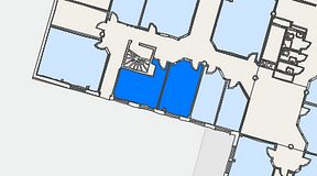 
							Planritning för Quick Office Danderyd, 2 privata rum, 26 m²