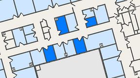 
							Planritning för United Spaces Östra Hamngatan, 4 privata rum, 29 m²